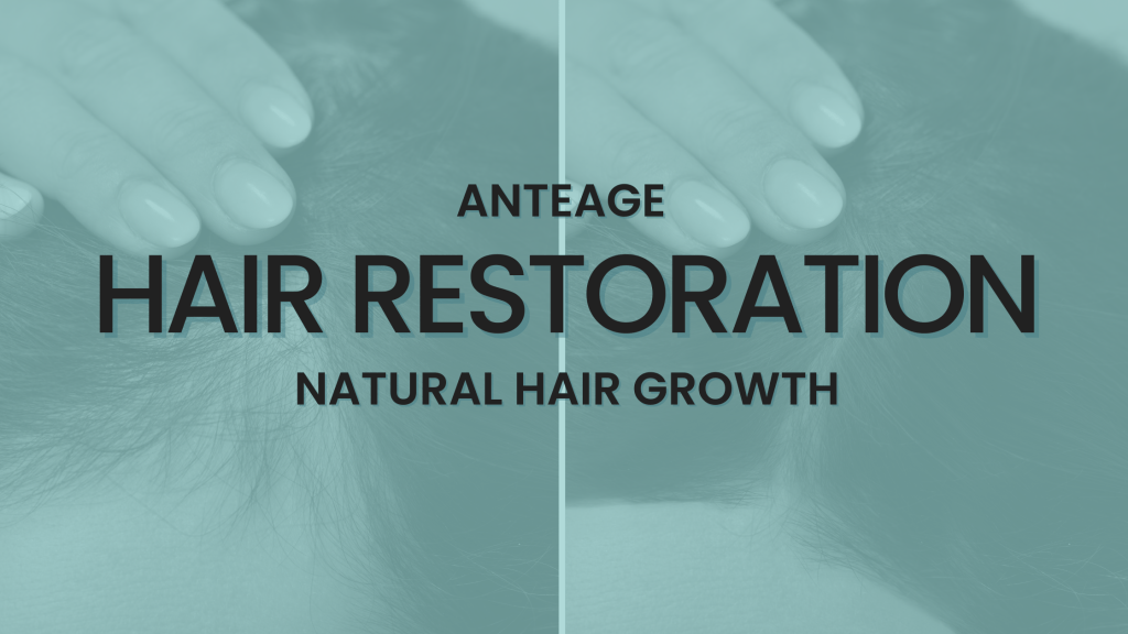 Anteage Hair Restoration blog banner